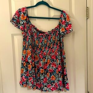 Torrid peasant top 2 worn only a few times